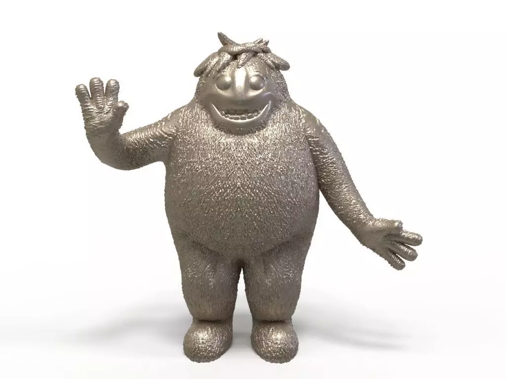 IF MOVIE CHARACTER   - BLUE -  STL 3D print model_0