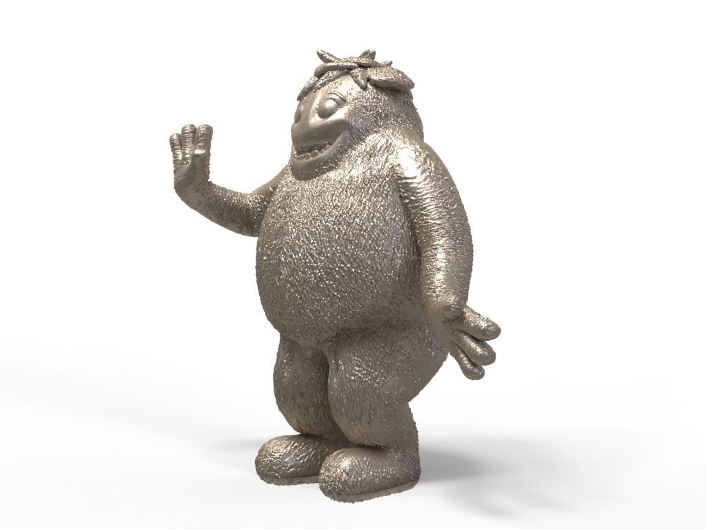 IF MOVIE CHARACTER   - BLUE -  STL 3D print model_1