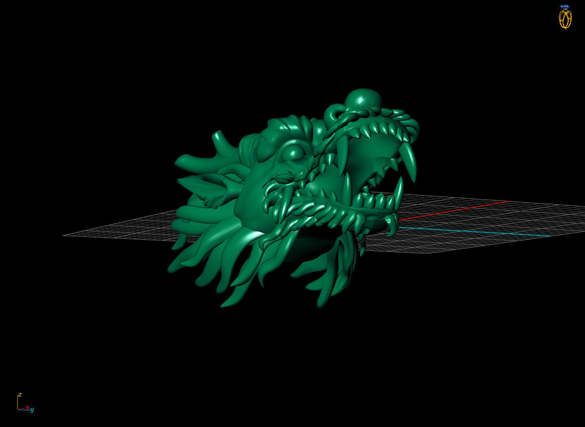PENDANTS DRAGON 3D print model_2