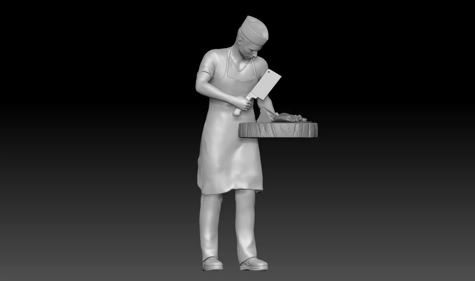 MEXICAN STREET FOOD TACOS TAQUERO 1 3D print model