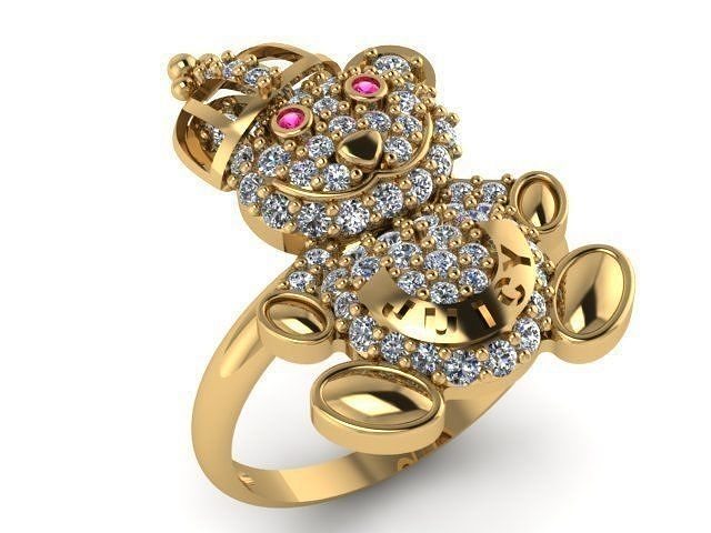 RING mickey 3D print model