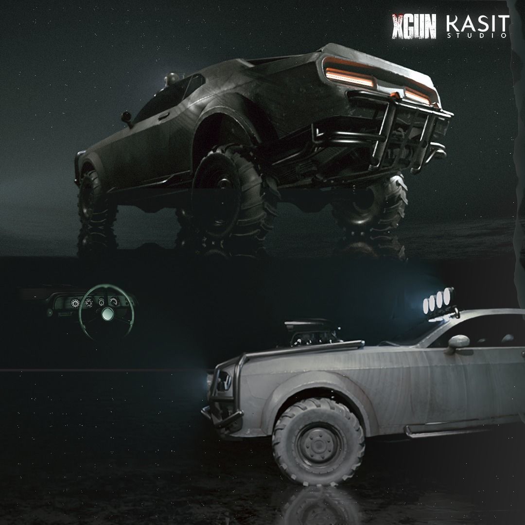 Challenger Offroad PBR Low-poly 3D model_3