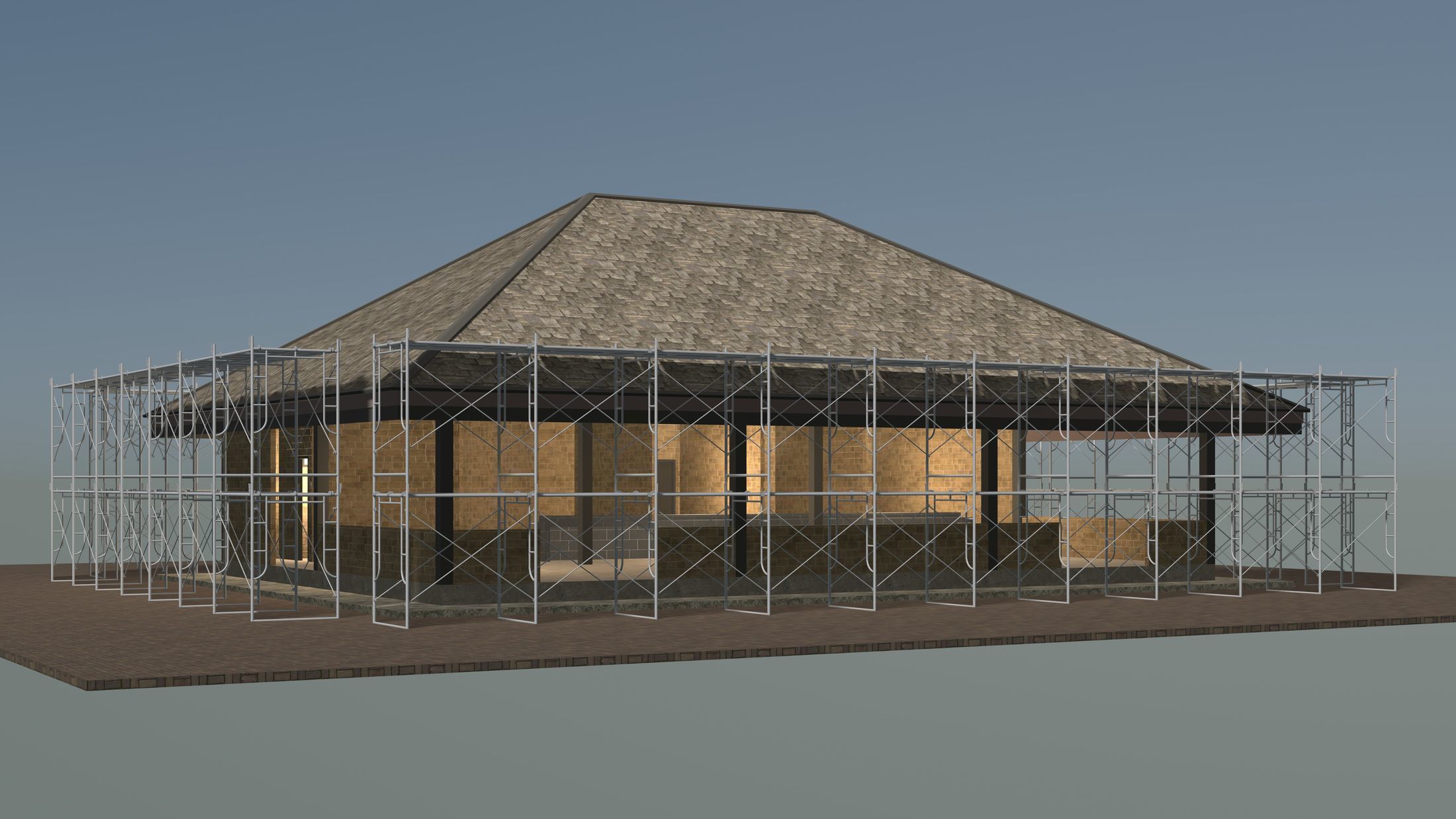 Building under construction 24i08 3D model_1