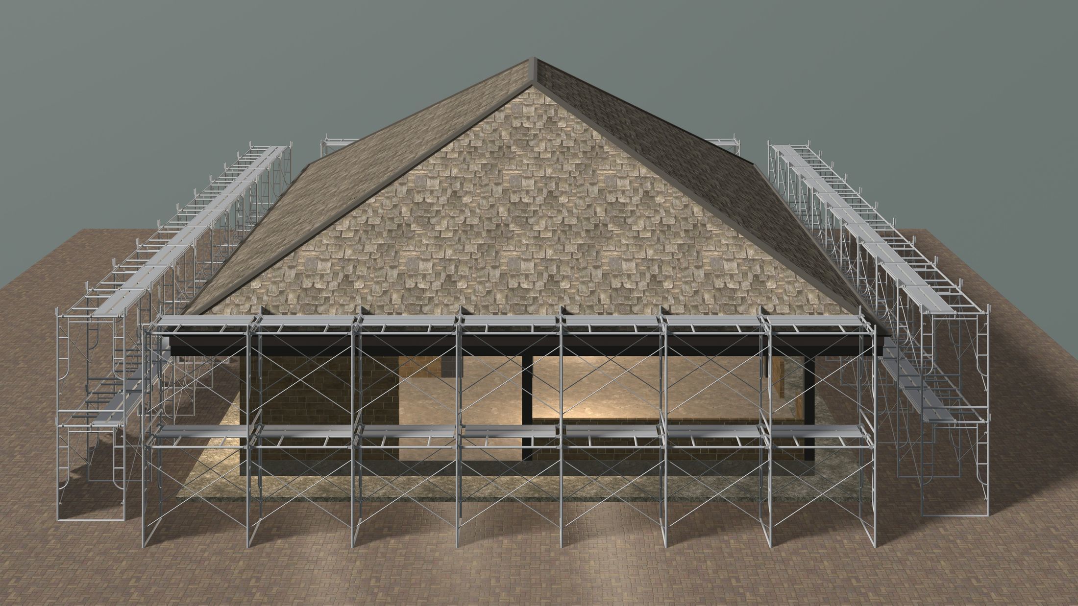 Building under construction 24i08 3D model_2