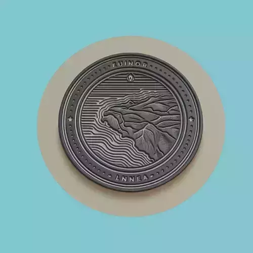 Equatorial Guinea Map Medallion