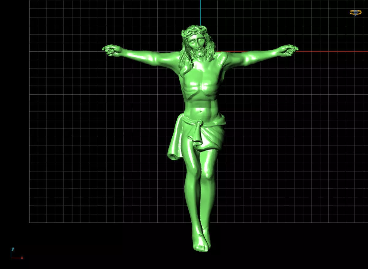 PENDANTS JESUS 3D print model_0