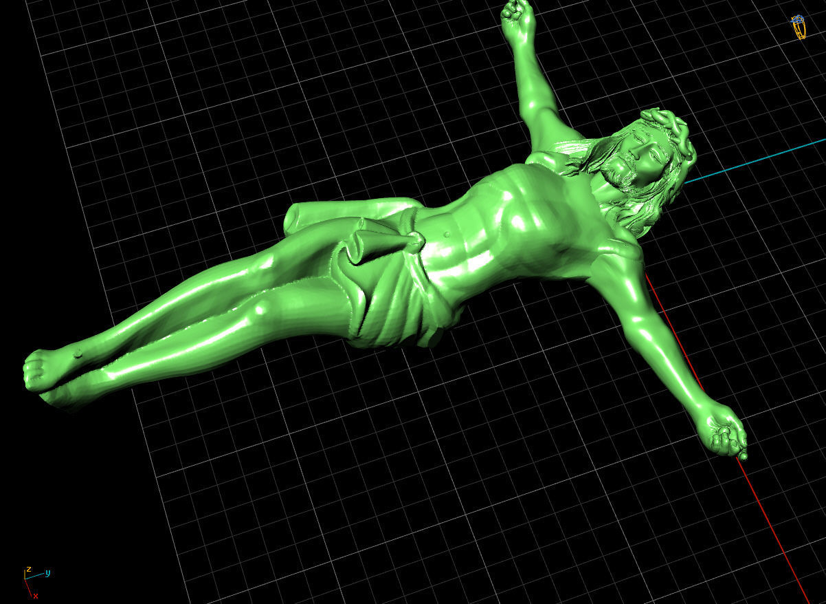 PENDANTS JESUS 3D print model_1