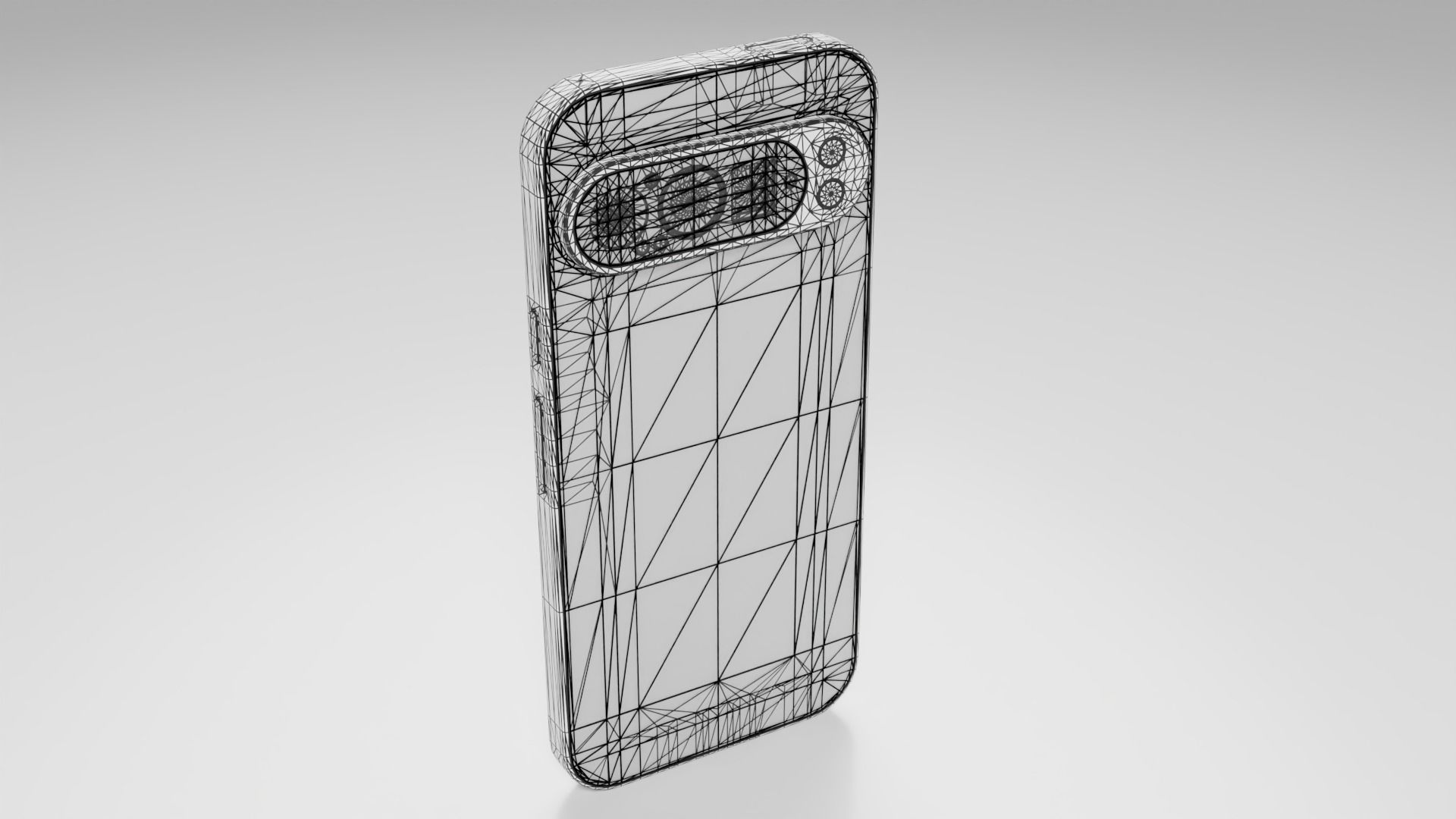 Smartphone pixel 9 pro 3D model_5