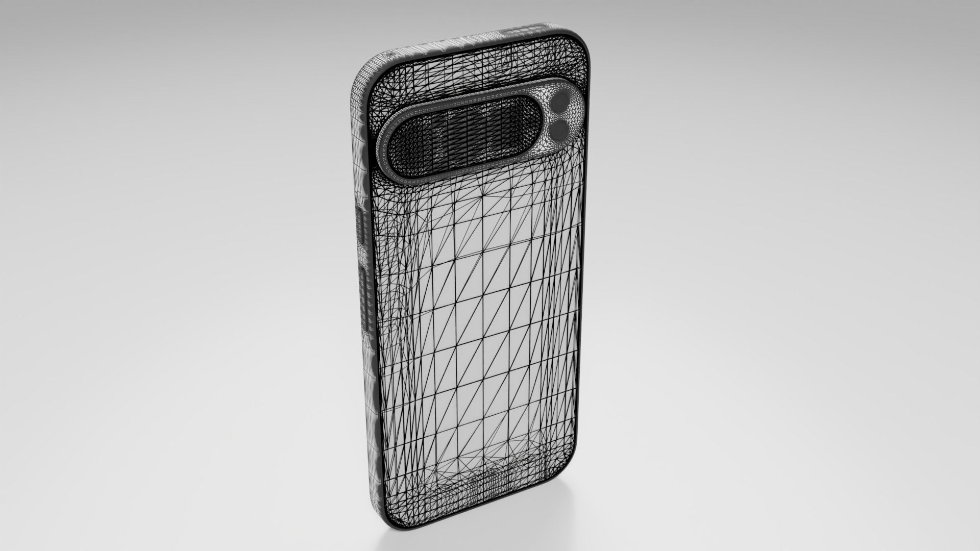 Smartphone pixel 9 pro 3D model_4