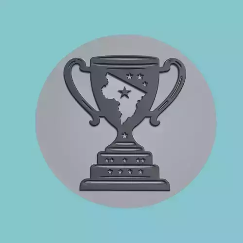 Guyana Map Medallion