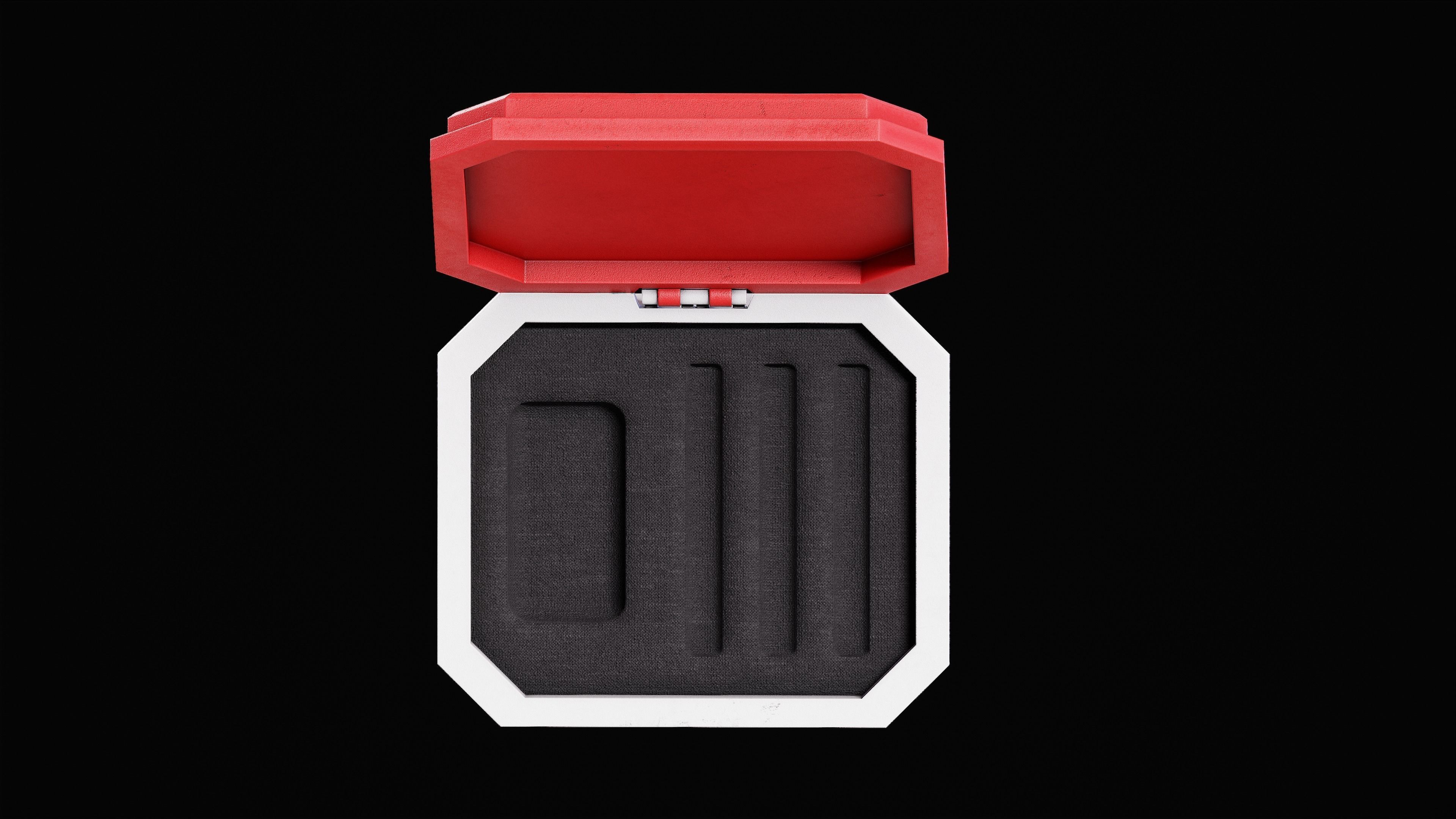 Game ready Health Stim and MedKit Low-poly 3D model_3