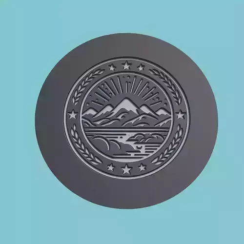 Honduras Map Medallion