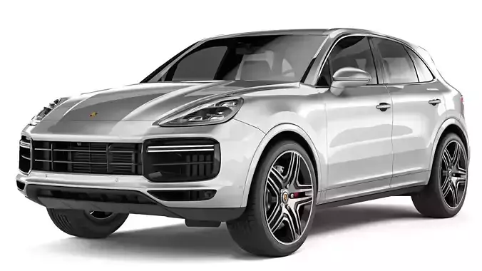 Porsche Cayenne Turbo 2018 3D model