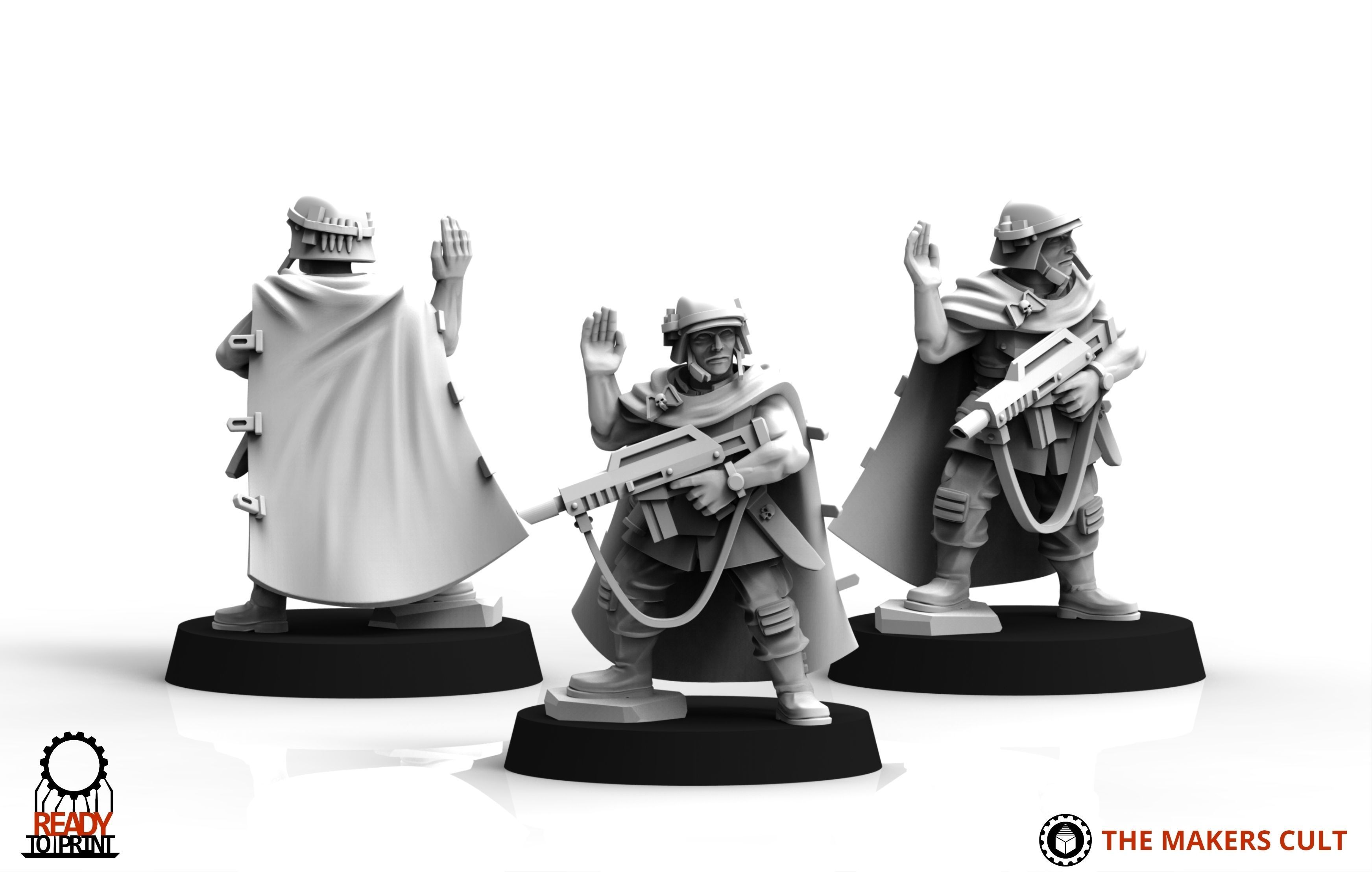 Universal Guard - Ghosts 3D print model_10