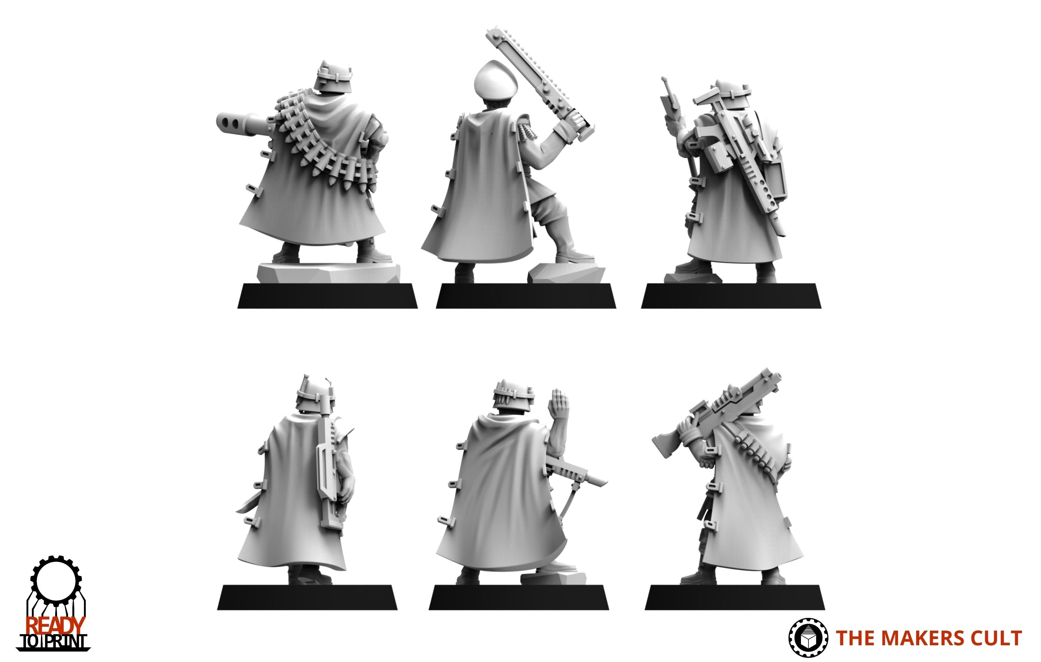 Universal Guard - Ghosts 3D print model_12