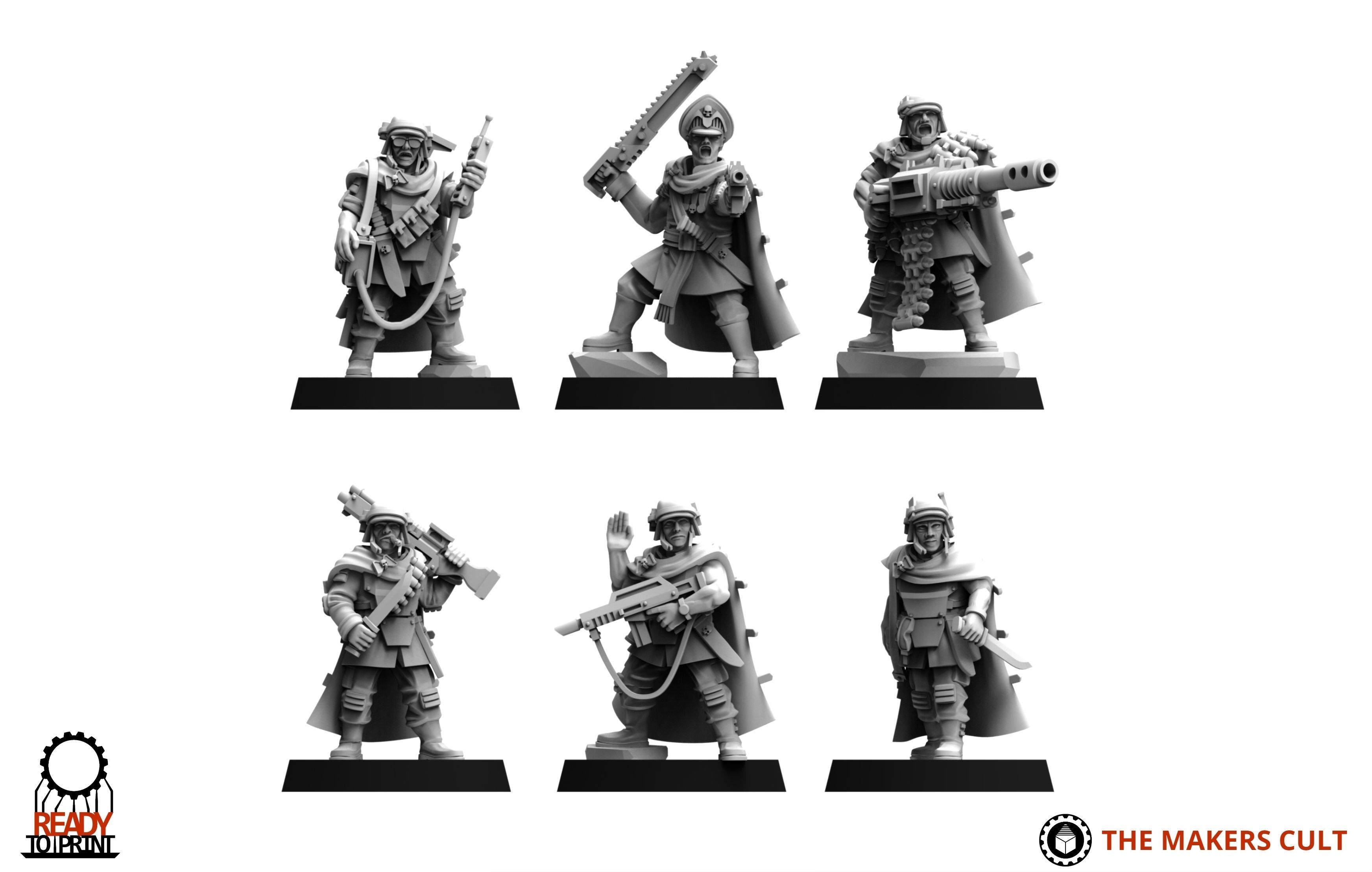 Universal Guard - Ghosts 3D print model_11