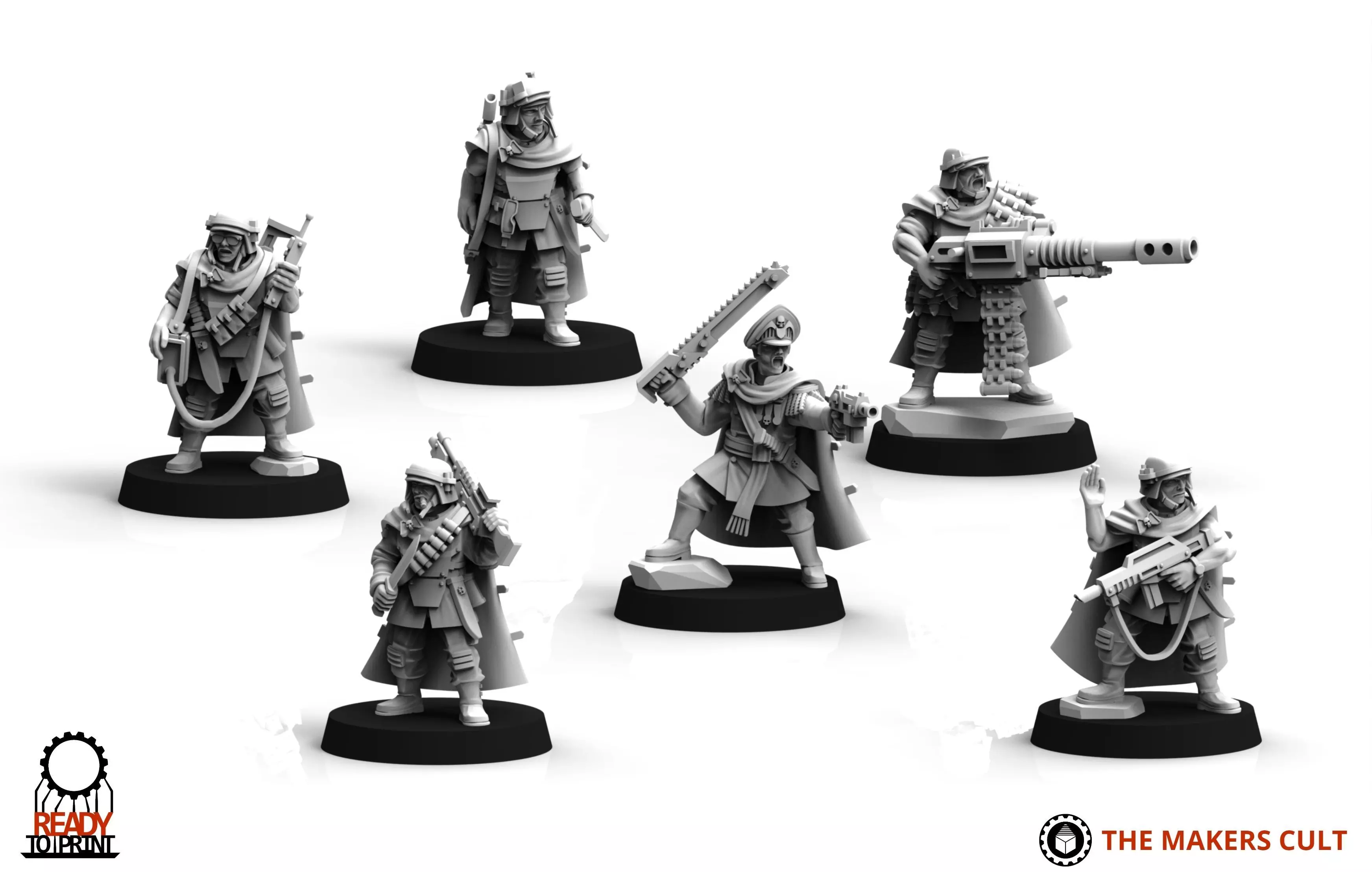 Universal Guard - Ghosts 3D print model_0