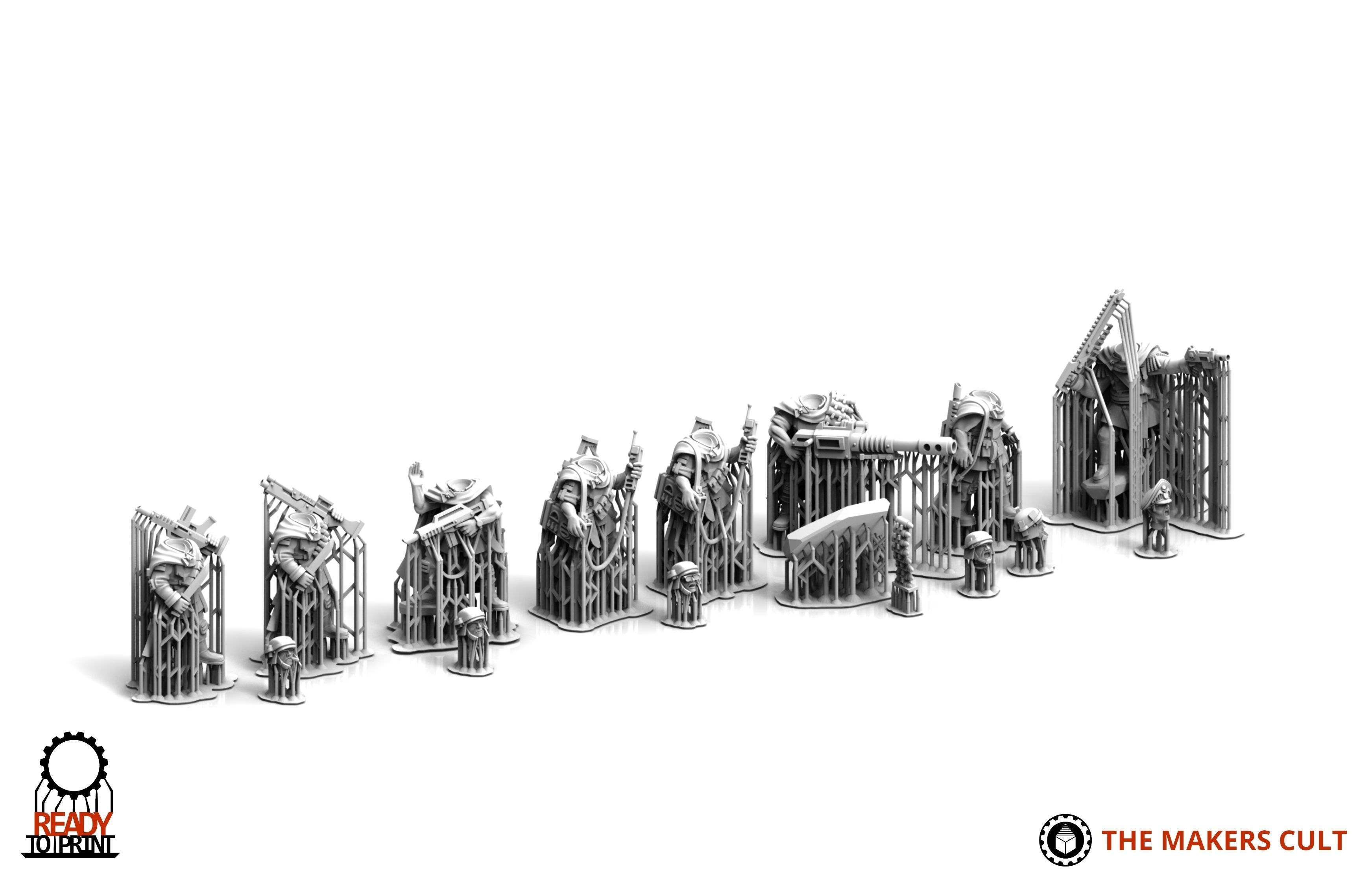 Universal Guard - Ghosts 3D print model_13