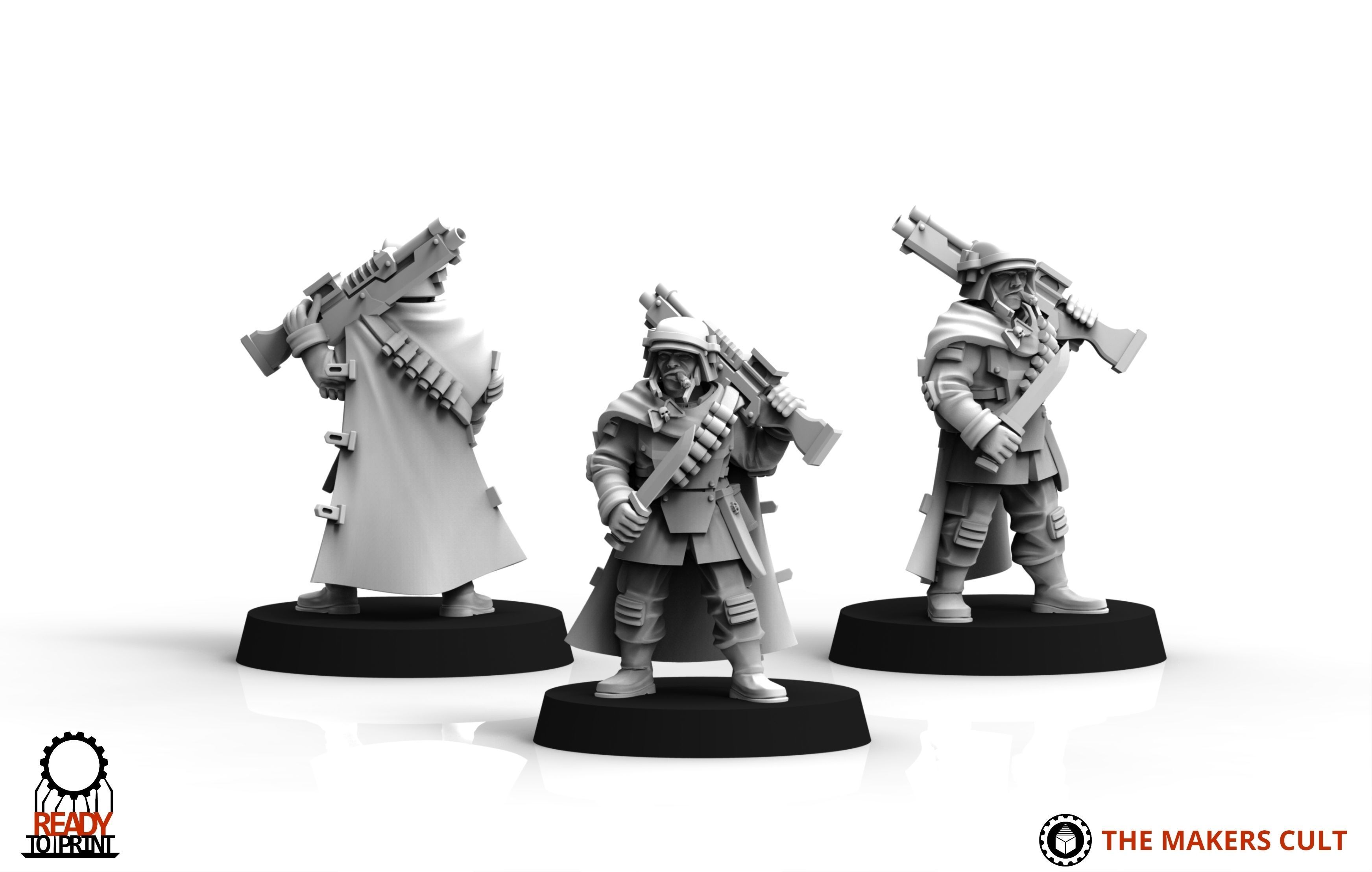 Universal Guard - Ghosts 3D print model_8