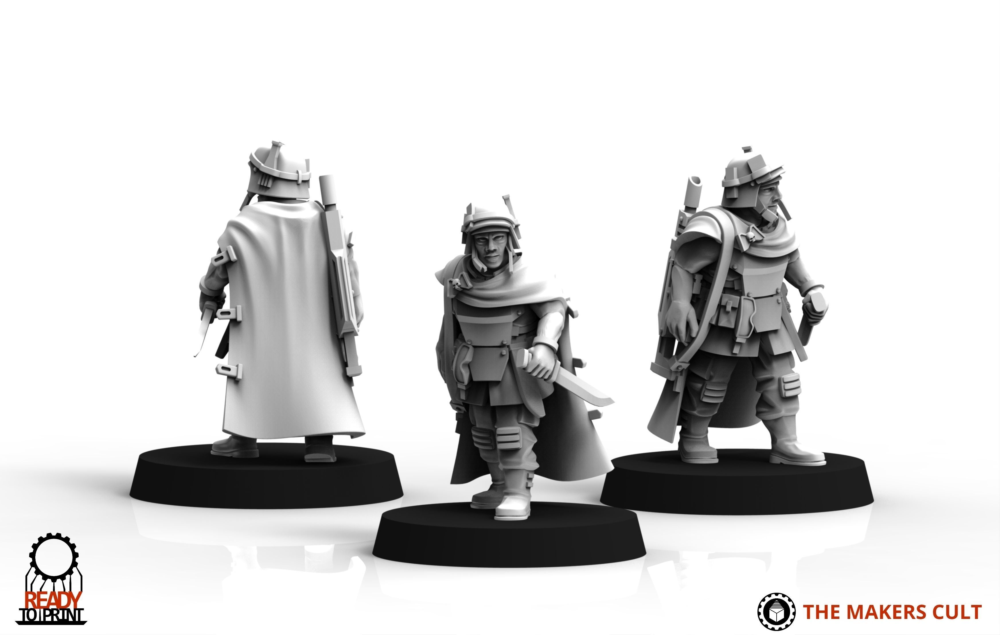 Universal Guard - Ghosts 3D print model_9