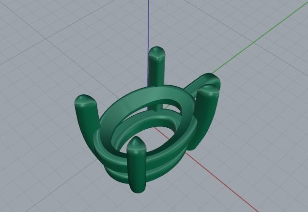 Pendant Model 5898 3D print model_2