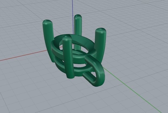 Pendant Model 5898 3D print model_4