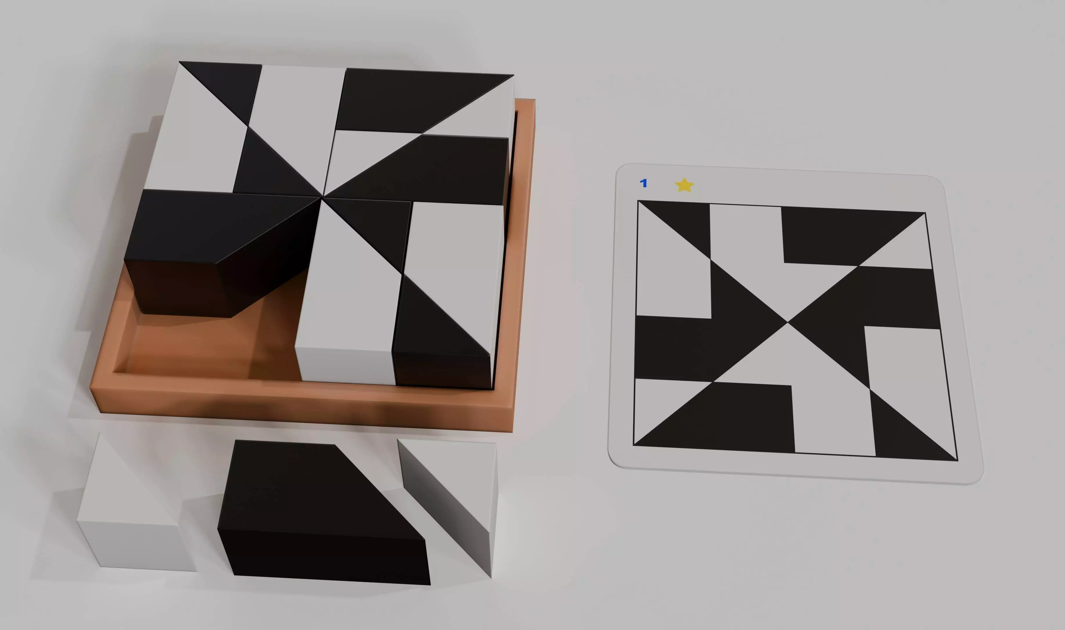 JUEGO DE HABILIDAD VISUAL 3D print model_0