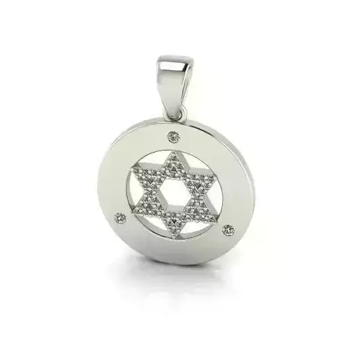 Star of David pendant Model 5888