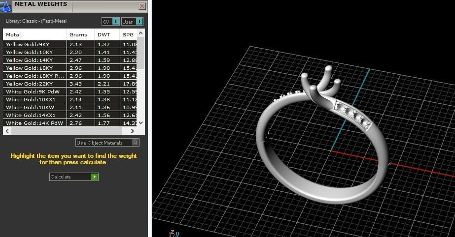 Solitaire ring Model 5884 3D print model_6