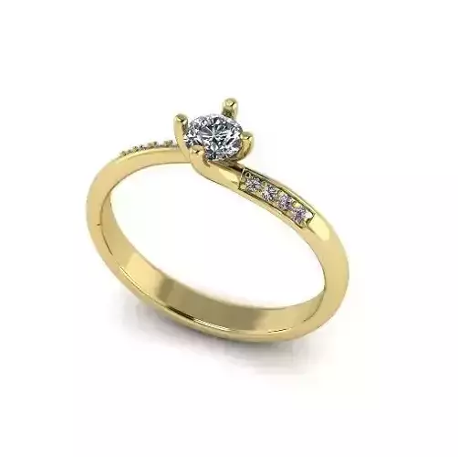 Solitaire ring Model 5884