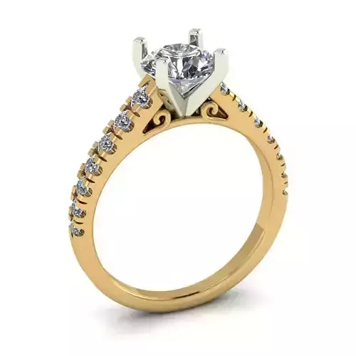 Solitaire ring Model 5882