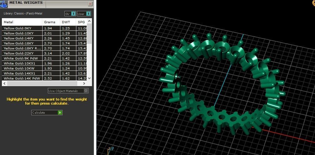 Ring Model 5881 3D print model_7