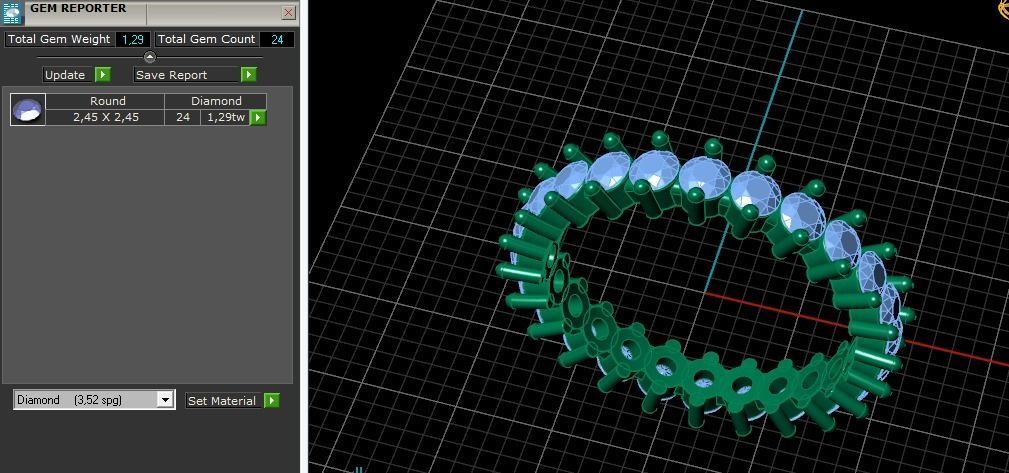 Ring Model 5881 3D print model_8