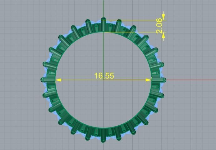 Ring Model 5881 3D print model_6