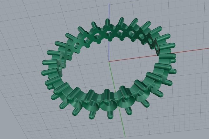 Ring Model 5881 3D print model_4