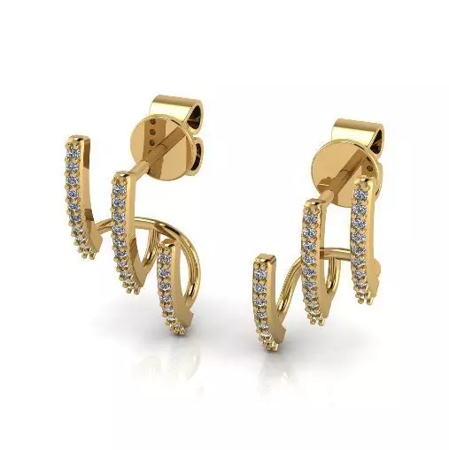 Earrings Model 5869 3D print model