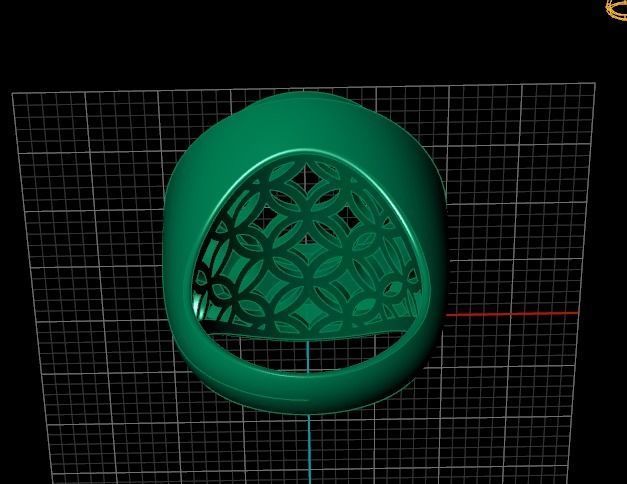 Ring Model 5862 3D print model_5