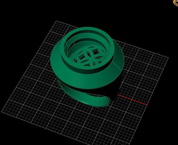 Ring Model 5862 3D print model_2