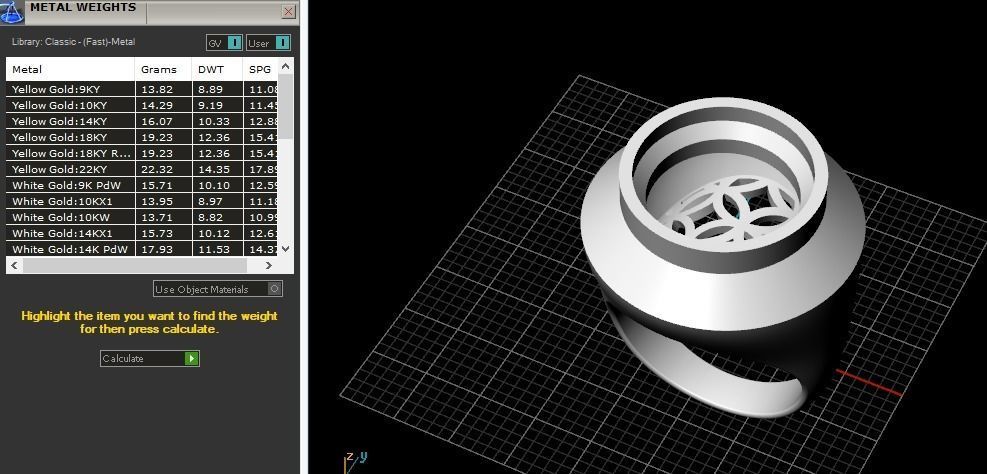 Ring Model 5862 3D print model_7