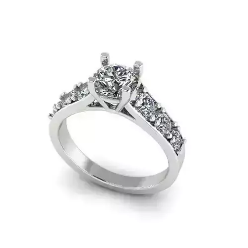 Solitaire ring Model 5860