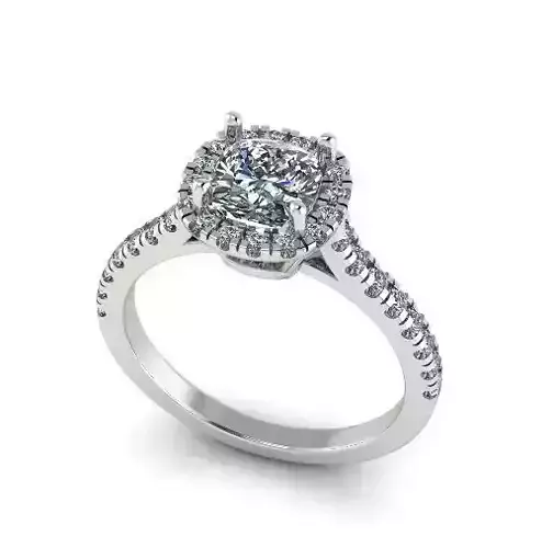 Solitaire ring Model 5855