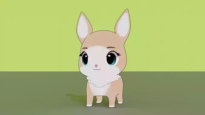 Stylized Toon Rabbit