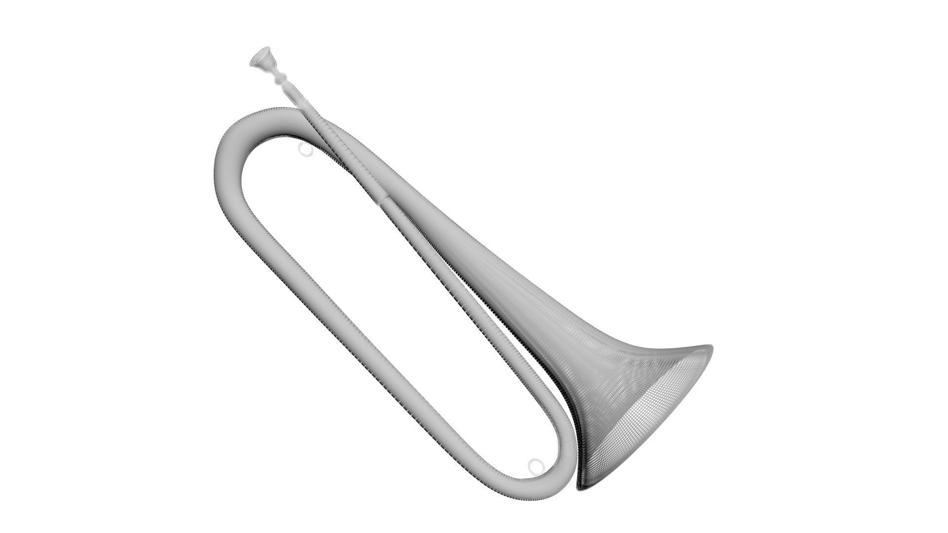 Bugle 3D model_22