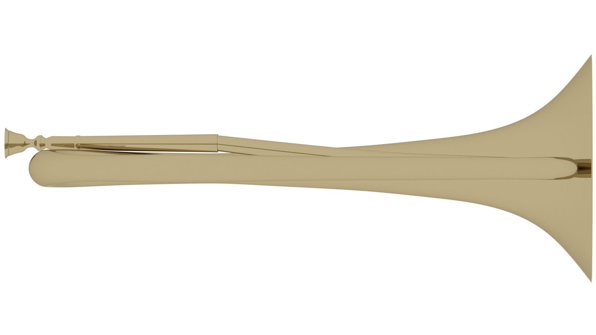 Bugle 3D model_16