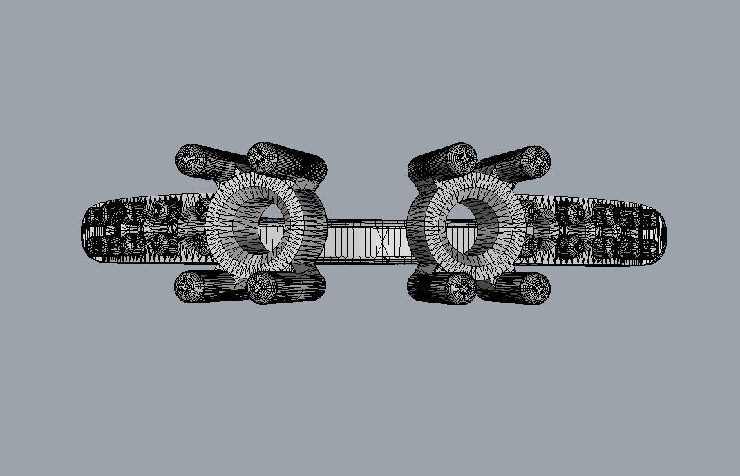 Open Gemstone Ring 3D print model_17