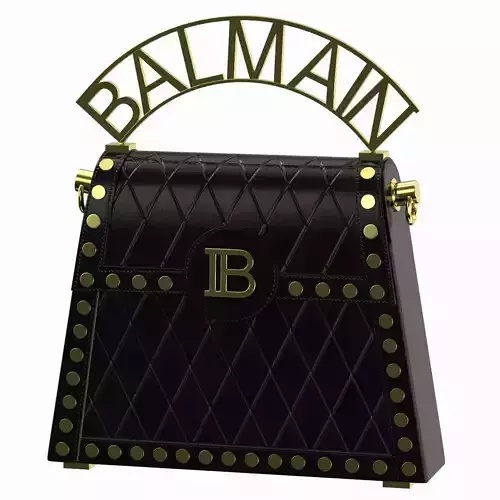 Balmain B Buzz Dynasty Small Bag Black