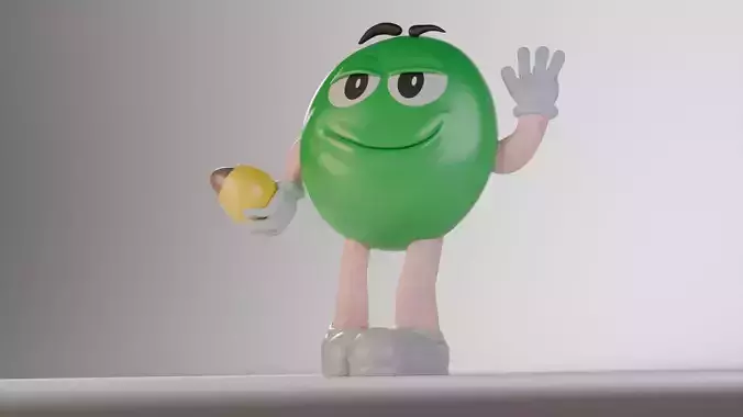 M M s 3D model Character 