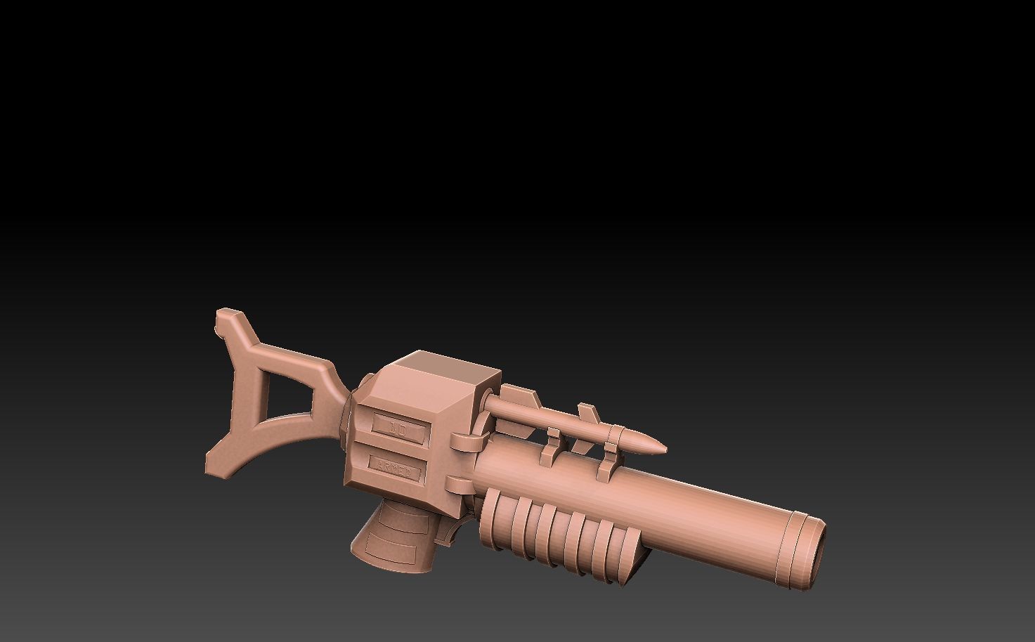 X-COM Terror From The Deep Weapons 1 3D print model_6