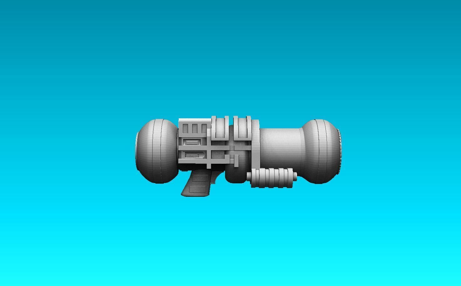 X-COM Terror From The Deep Weapons 1 3D print model_15