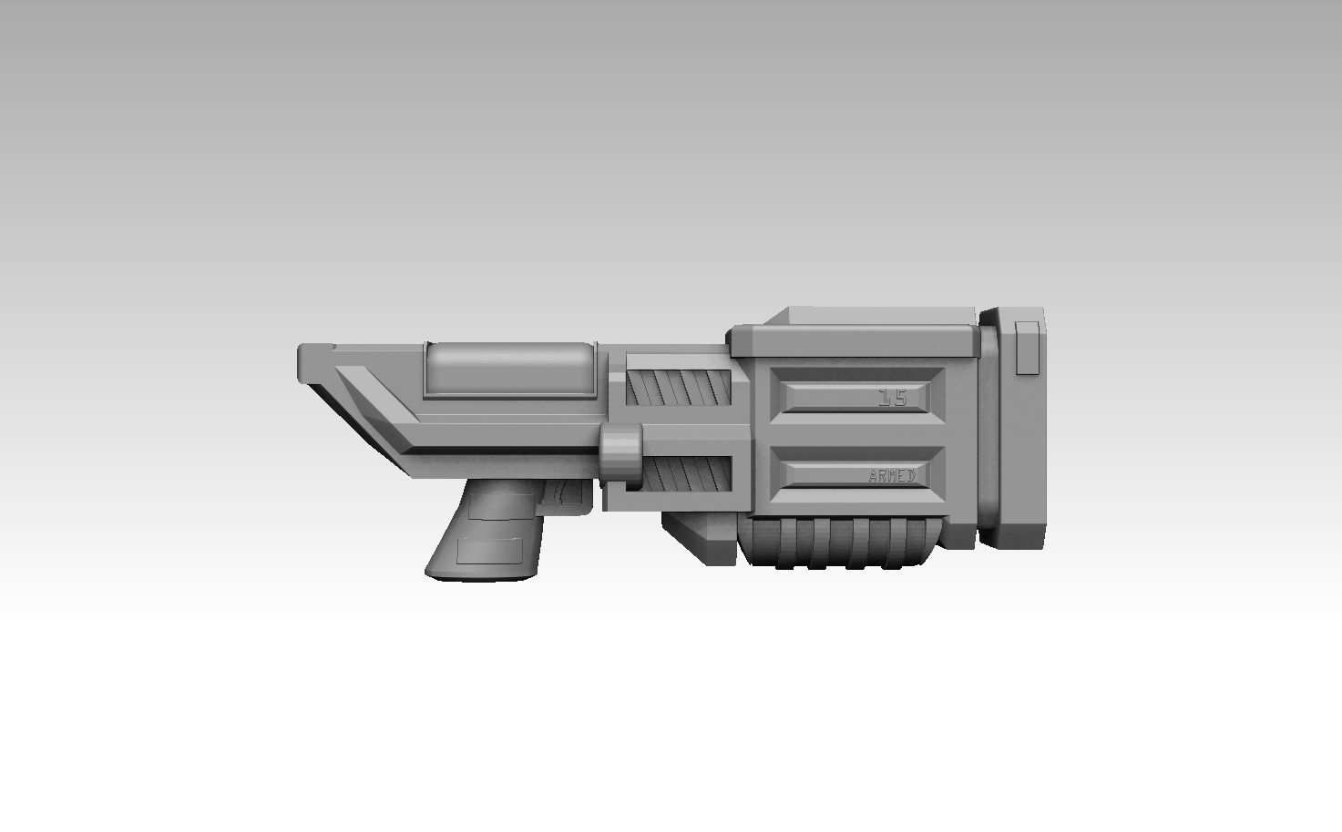 X-COM Terror From The Deep Weapons 1 3D print model_10